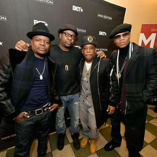 RBRM: Ronnie DeVoe, Bobby Brown, Ricky Bell & Michael Bivins
