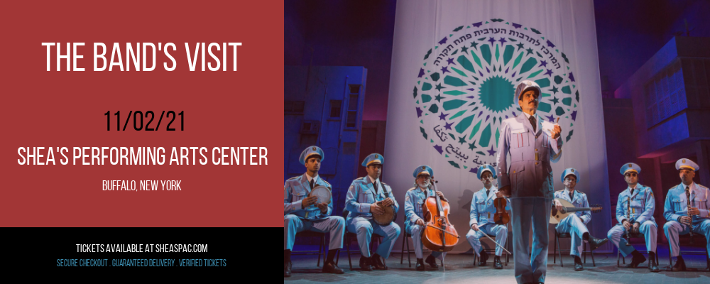 The Band's Visit at Shea's Performing Arts Center tickets The Band's Visit at Shea's Performing Arts Center