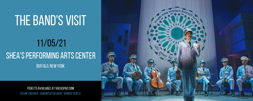 The Band's Visit at Shea's Performing Arts Center tickets The Band's Visit at Shea's Performing Arts Center