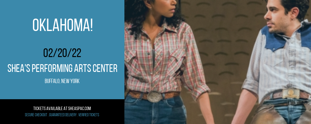 Oklahoma! at Shea's Performing Arts Center tickets Oklahoma! at Shea's Performing Arts Center