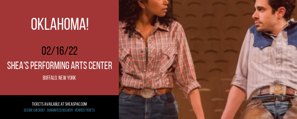 Oklahoma! at Shea's Performing Arts Center tickets Oklahoma! at Shea's Performing Arts Center