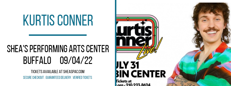 Kurtis Conner at Shea's Performing Arts Center