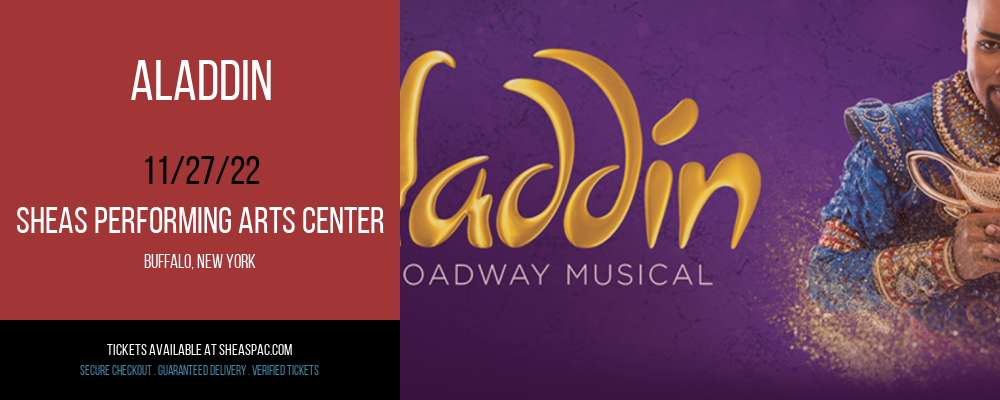 Aladdin at Shea's Performing Arts Center