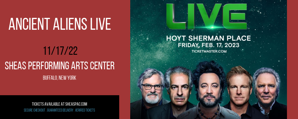 Ancient Aliens Live at Shea's Performing Arts Center