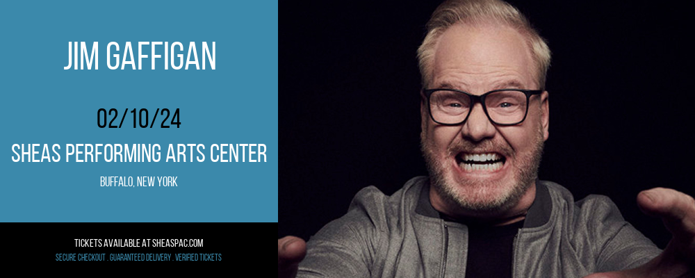 Jim Gaffigan at Sheas Performing Arts Center