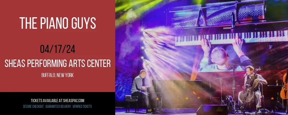 The Piano Guys at Sheas Performing Arts Center