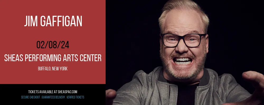 Jim Gaffigan at Sheas Performing Arts Center