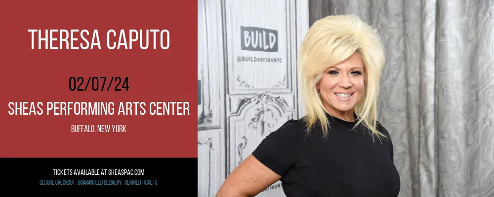 Theresa Caputo at Sheas Performing Arts Center
