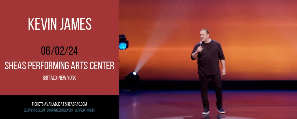 Kevin James at Sheas Performing Arts Center